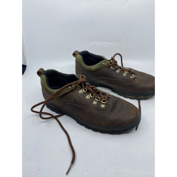 Timberland Men's Boots Brown Green Size 9.5 - Picture 3 of 9